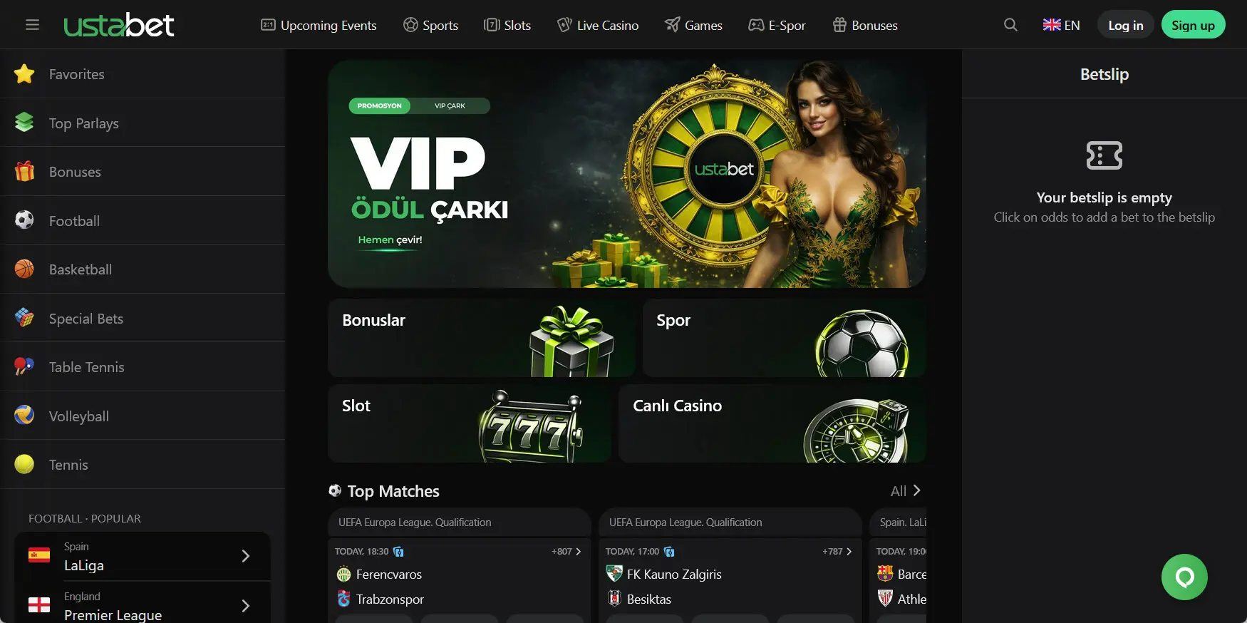 UstaBet Casino – Juegos online, apuestas y servicios para jugadores image 1