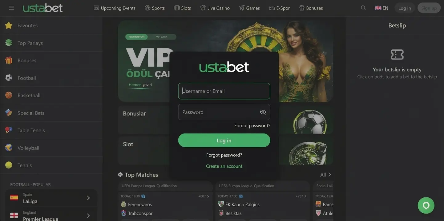 UstaBet Casino – Juegos online, apuestas y servicios para jugadores image 2