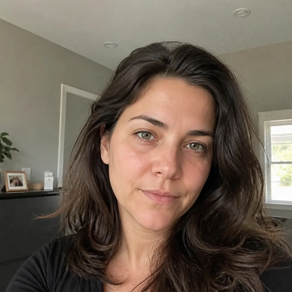 AI-generated fictional portrait